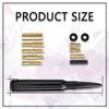 DWARFOO Car Truck Bullet Antenna, Vehicle Bullet Antenna Mast view 2
