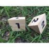 Retro Wooden Table Number Plate 1-25/1-50, 6x5cm Wooden Table Numbers Cards - Beautiful And Sturdy - Digital Restaurant Table Sign For Hotel Restaurant Cafe Bar ( Color : Wood A , Size : 1 to 25 ) view 4