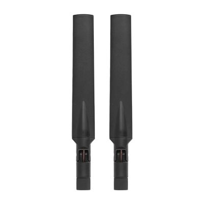 EVTSCAN Omnidirectional Antenna,2PCS 3G 4G LTE Omnidirectional Antenna High Gain SMA Male Aerial for Full Band Network Device