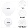 6.5x6.5ft White Round Backdrop Cover Solid Color White Circle Backdrop Polyester Baby Shower Birthday Party Baptism Communion Christening Decor Props NO-1014 view 2