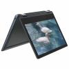 Lenovo 2022 Flex 3 Chromebook 11.6" HD (1366 x 768) Touchscreen 2-in-1 Laptop, Mediatek MT8183 up to 2 GHz, 8 Cores, 4GB RAM, 64GB eMMC, 802.11AC WiFi, Bluetooth, Abyss Blue, Chrome OS, EAT Cloth view 1