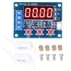 Battery Capacity Meter,EVTSCAN Battery Capacity Meter LED Discharge Tester Monitor for 12V 18650 Lithium Batteries DC4.56V view 1