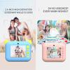 Andoer Cute Kids Instant Print Camera 1080P Digital Video Camera Dual Camera Lens 12MP 2.4 Inch LCD Screen Built-in Battery Birthday Festival for Boys Girls view 4