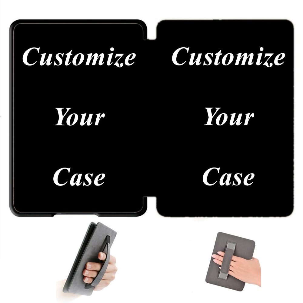 6" Custom Photo Case with Hand Strap for 10th Gen Kindle Paperwhite Released in 2018, Model PQ94WIF - Waterproof Case with Auto Wake and Sleep