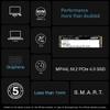 TEAMGROUP MP44L 500GB SLC Cache NVMe 1.4 PCIe Gen 4x4 M.2 2280 Laptop&Desktop SSD (R/W Speed up to 5000/2500MB/s) TM8FPK500G0C101 view 3