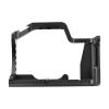 Andoer Aluminum Alloy Video Cage Replacement Camera Cage for Canon M5 M50 M50II Mirrorless Camera with Cold Shoe Mount 1/4 3/8 Screw Holes view 3