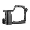 Andoer Aluminum Alloy Video Cage Replacement Camera Cage for Canon M5 M50 M50II Mirrorless Camera with Cold Shoe Mount 1/4 3/8 Screw Holes view 4