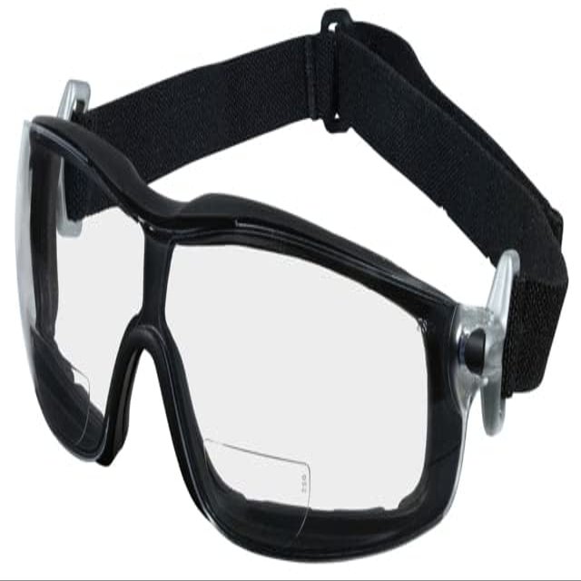 MCR Safety RT1 Series Bifocal Readers Safety Glasses, AV-AF Anti-Fog Coating, 2.5 Diopter RTH25AF