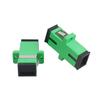 Duogalia 50PC Fiber Optical Coupler Green SC Singlemode Fiber Optic Adapter, SCAPC Single Mode Fiber Optical Coupler, Network Internet Connector Adapter with Mount Panel view 2
