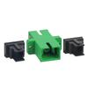 Duogalia 50PC Fiber Optical Coupler Green SC Singlemode Fiber Optic Adapter, SCAPC Single Mode Fiber Optical Coupler, Network Internet Connector Adapter with Mount Panel view 4