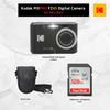 Kodak PIXPRO FZ45 Digital Camera (Black), Point & Shoot Camera Case, Sandisk 128GB SDXC Memory Card view 2