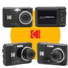 Kodak PIXPRO FZ45 Digital Camera (Black), Point & Shoot Camera Case, Sandisk 128GB SDXC Memory Card view 3