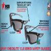 MCR Safety Checklite CL5 Series Safety Glasses, UV-AF Anti-Fog Lens, Removable Closed Cell CL512AF view 4