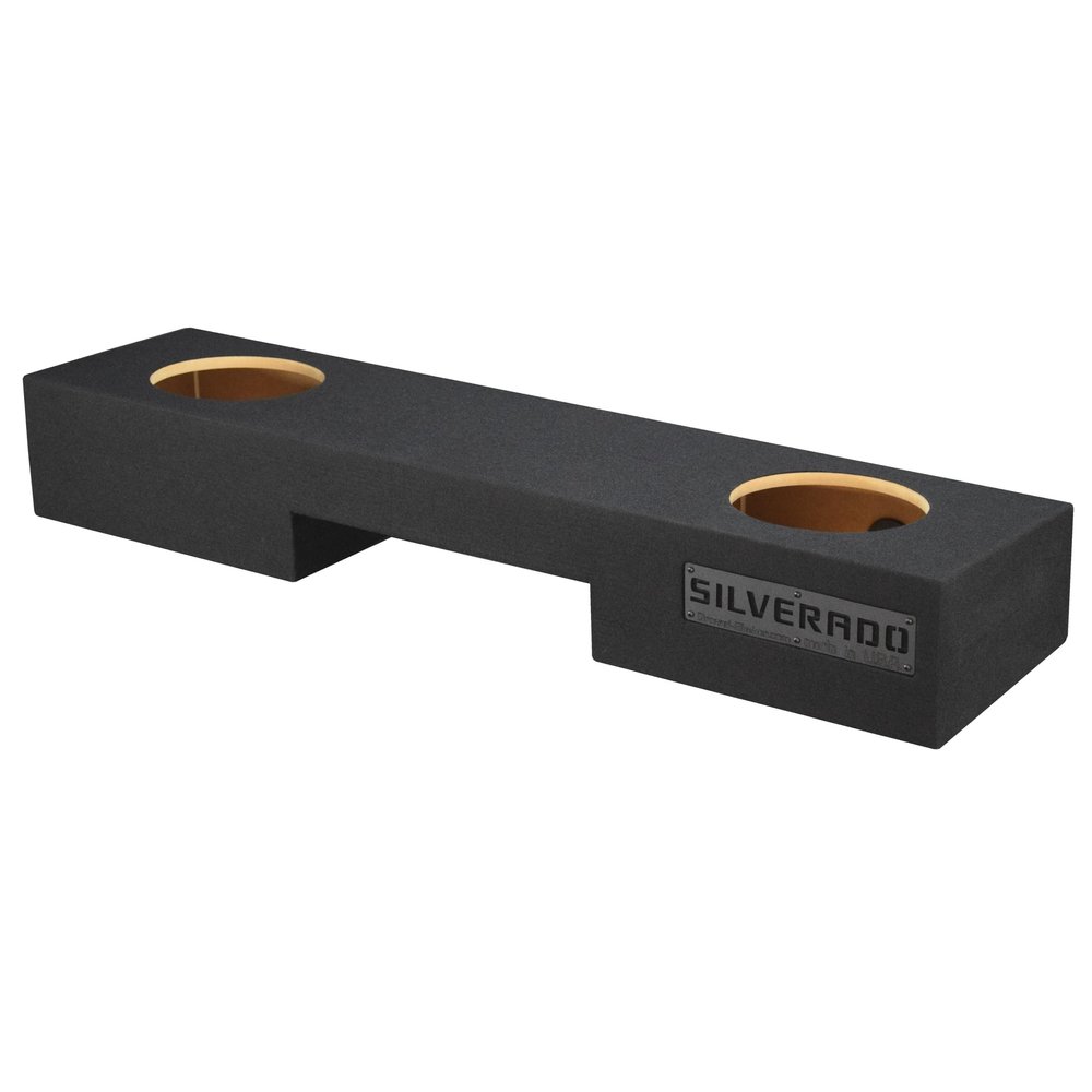 10" Dual Sub Box for Silverado Extended Cab 1999-2006 Subwoofer Enclosure Speaker Box Ground Shaker