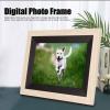 10.1 Inch Digital Picture Frame, 1280 x 800 IPS Touch Screen Smart Cloud Digital Photo Frame with 12GB Storage, Auto Rotate, Share Photos Videos via Frameo APP or Email(Light view 3