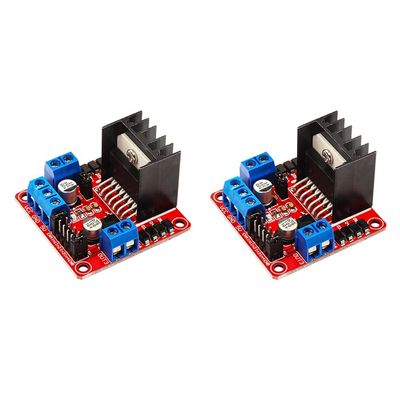 2pcs L298N Dual H Bridge PWM Stepper Motor Drive Controller Board Module
