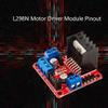 2pcs L298N Dual H Bridge PWM Stepper Motor Drive Controller Board Module view 2