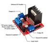 2pcs L298N Dual H Bridge PWM Stepper Motor Drive Controller Board Module view 3