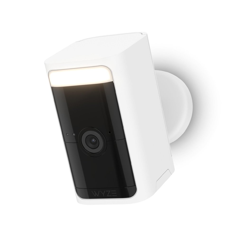 WYZE Wireless Outdoor/Indoor Battery Security Camera, 2.5K HDR Color Night Vision, Integrated Spotlight & Siren, Motion Detection, 2-Way Audio, Alexa & Google Assistant Compatible, Free Expert Support