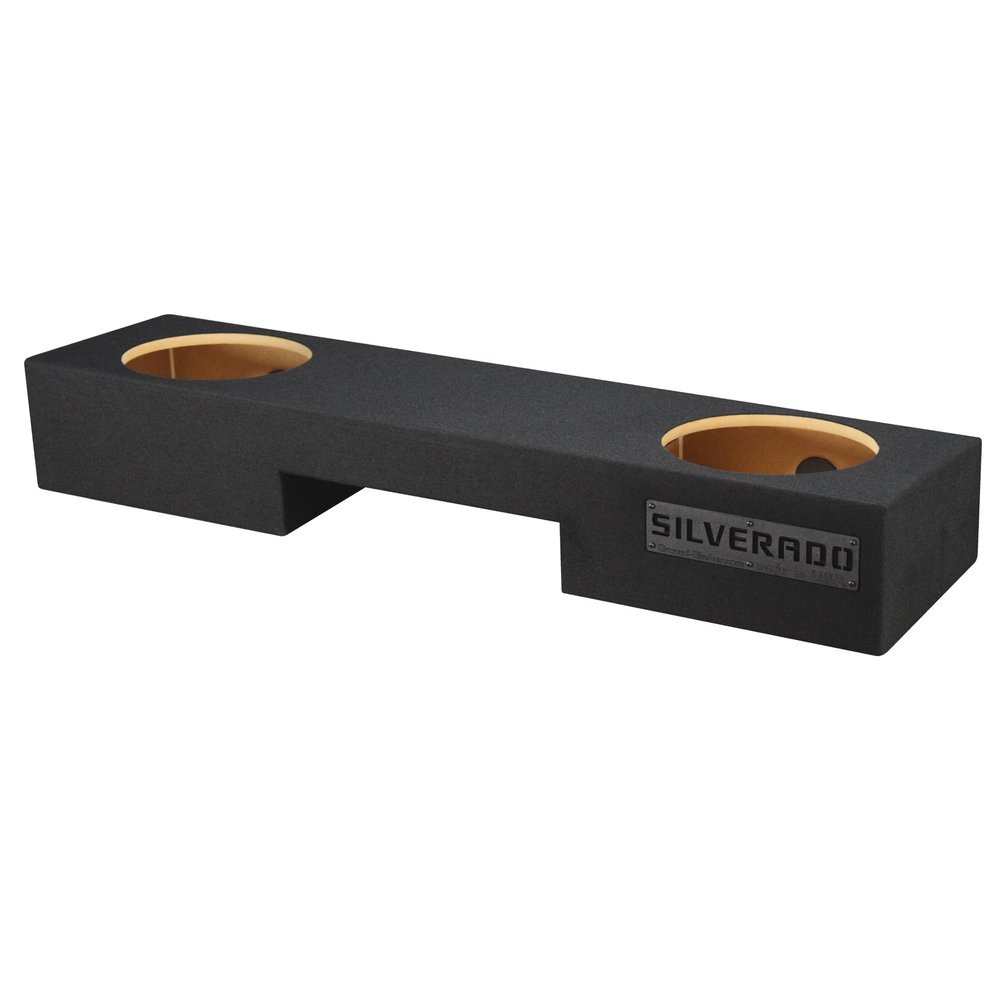 12" Dual Sub Box for Silverado Extended Cab 1999-2006 Subwoofer Enclosure Speaker Box Ground Shaker