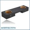 12" Dual Sub Box for Silverado Extended Cab 1999-2006 Subwoofer Enclosure Speaker Box Ground Shaker view 4