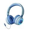 Xmenha Kids Headphones with Microphone for School - Wireless Boy Girls Noise Cancelling Ear Protection Bluetooth Headphones Foldable Children Volume Limiting for iPad Kindle Airplane Travel Tablet view 1