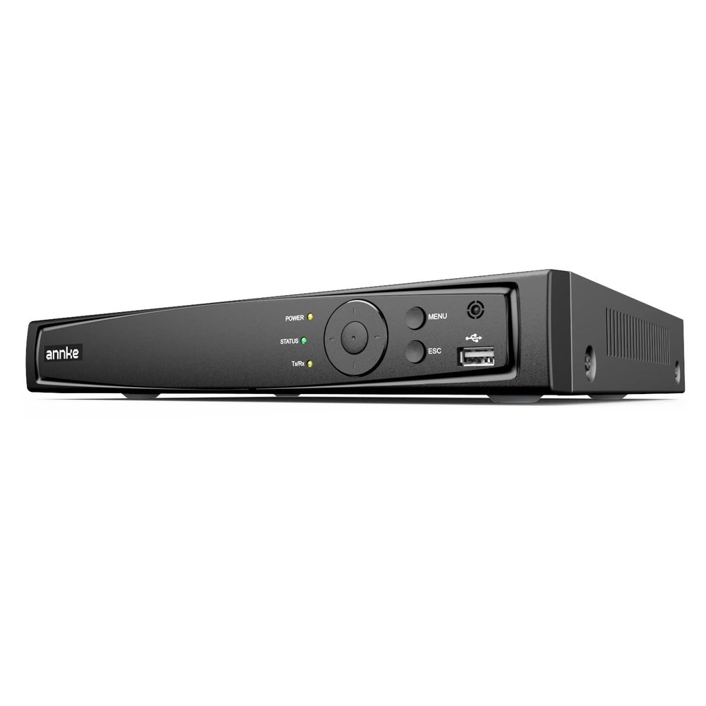 ANNKE 12MP 16CH NVR (4MP/5MP/8MP/12MP) POE Network Video Recorder for Home Security Camera System - Supports up to 16 x 12MP/4K IP Cameras, 24/7 Surveillance Recording, 4CH AI Features, No Hard Drive
