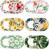 Yilador Laptop Camera Cover Slide Cute (6 Pack), Ultra Thin Webcam Cover for iPhone iPad MacBook Pro Computer iMac Cell Phone PC Accessories, 0.03" Camera Blocker Slider, Great for Privacy - Flowers view 1