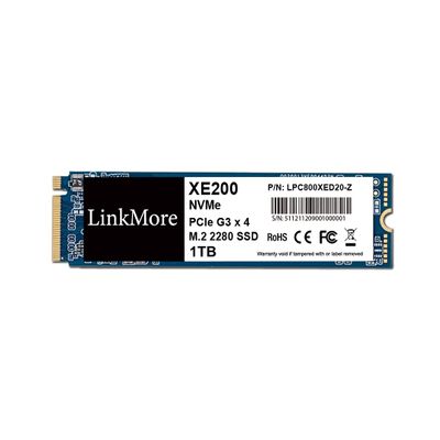 LinkMore XE200 1TB PCIe Gen3 NVMe M.2 2280 Internal Solid State Drive, Gen3.0X4 Read Speed Up to 2500MB/s for Latop and PC