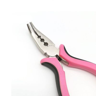 3 Holes Mini Plier For Silicone Micro Nano Ring Hair Extensions opener and Removal Tool