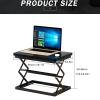 Aluminum Laptop Stand Ergonomic Adjustable Laptop Stand Riser Stand Computer Stand Compatible with 10-15.6 Inch Laptop White (White) view 3