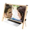 LEIYTFE HD 21 Inch Screen Magnifier Laptop Computer Screen Magnifier Expanders Bracket Foldable Computer Laptop Phone Holder Stand,Adjustable Angle Design (Color : Brown) view 1
