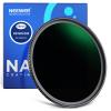 NEEWER 58mm ND Filter ND1000 10 Stops Neutral Density Filter Multi Layer Nano Coated/HD Optical Glass/Water Repellent/Scratch Resistant/Ultra Slim Black Matte Aluminum Alloy Frame for Long Exposure view 1