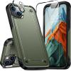 Oneagle for iPhone 14 Plus Case, [4 in 1] iPhone 14 Plus Phone Case with [9H HD Screen Protector+Camera Lens Protector][10FT Military Dropproof] Shockproof Heavy Duty Daily Use Case for iPhone 14 Plus view 1