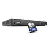 ANNKE 4K 16CH NVR (1080p/3MP/4MP/5MP/8MP) POE Network Video Recorder - Supports up to 16 x 8MP/4K IP Cameras, 24/7 Recording to Pre-Installed 3TB (Up to 16TB) Hard Drive view 1