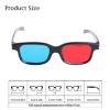 Red-Blue 3D Glasses, 3D Viewing Glasses For Viewing 3D Movies/Games And Pictures In Red-Blue Formats, Compatible With Ordinary Computer Monitors/TVs/Projectors Etc - Home Theater Glasses 8pcs view 2