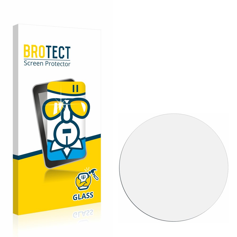 brotect Tempered Glass Screen Protector Compatible with MyKronoz ZeTime Elite Regular (44 mm) 9H