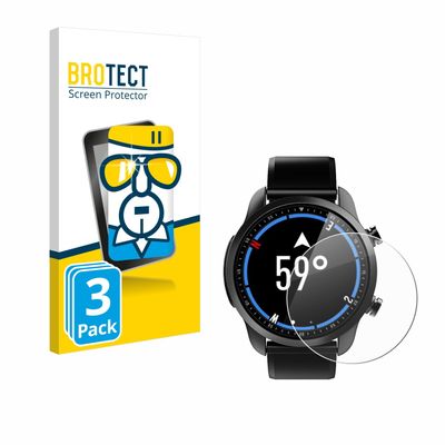 brotect Tempered Glass Screen Protector Compatible with Kospet Brave (3 Pack) 9H