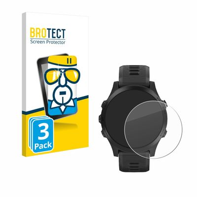brotect Tempered Glass Screen Protector Compatible with Garmin Forerunner 945 (3 Pack) 9H