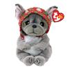 TY Plush Beanie Bellies Winter Collection - Nordic The Gray Dog (TY41043) view 1
