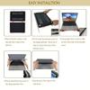 MINGDAO Compatible with MacBook Air 13.6-inch Hard Protective Shell Cace and Keyboard Cover (A2681, M2 chip, 2022 Release) - Wolf Howling and Moon view 4