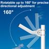 Universal Adjustable TV Antenna Mount 14" Inch Weather Proof J Pole, Wireless Bridge Bracket Mount for Outdoor Point to Point AP Access Point Client Bridge CPE, Antenna Mounting Pole, 2-Pack view 4