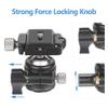 Andoer Cell Phone Tripod Phone Tripod Extendable Selfie Rod Smartphone Tripod Andoer H28S Mini Ball Head 360 Degree Panoramic Low Profile Tabletop Head Monopod Tripod Ballhead Mount with Quick view 3