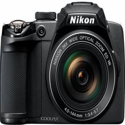 Nikon COOLPIX P500 12.1 CMOS Digital Camera with 36x NIKKOR Wide-Angle Optical Zoom Lens and Full HD 1080p Video (Black) (Renewed)