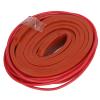 80W Silicone Heating Belt, 15 x 2000mm Flexible Oil Pipe Heating Wrap Cable Self Control Temperature Warmer Used in Wet and Industrial Places(DC12V) view 1