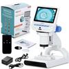 AmScope - 4.3 inch Premium 1080P HD Portable LCD Digital Color Microscope with Dual-LED Illumination - DM140 view 1