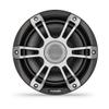 Fusion 1 Pair SG-F773SPG 7.7" Signature i3 Series Marine Coax Gray Sport Grills (NO LEDs) with 1 Pair Fusion MS-FM77KIT 7.7" White Flush Mount Kit view 4