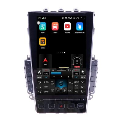 ZWNAV DVD Player Android 11 Car Radio for Infiniti Q50 Q50S Q60 Q60S 2013-2019 Car Stereo Android Auto Replacement Tesla Style Touch Screen Unit Audio Multimedia Player GPS Navigation