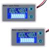 Diitao 2PCS 10-100V Digital Battery Capacity Tester, 12V 36V 24V 48V Remaining Capacity Percentage Level Voltage Temperature Monitor Meter with Cable Indicator view 1