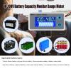 Diitao 2PCS 10-100V Digital Battery Capacity Tester, 12V 36V 24V 48V Remaining Capacity Percentage Level Voltage Temperature Monitor Meter with Cable Indicator view 4